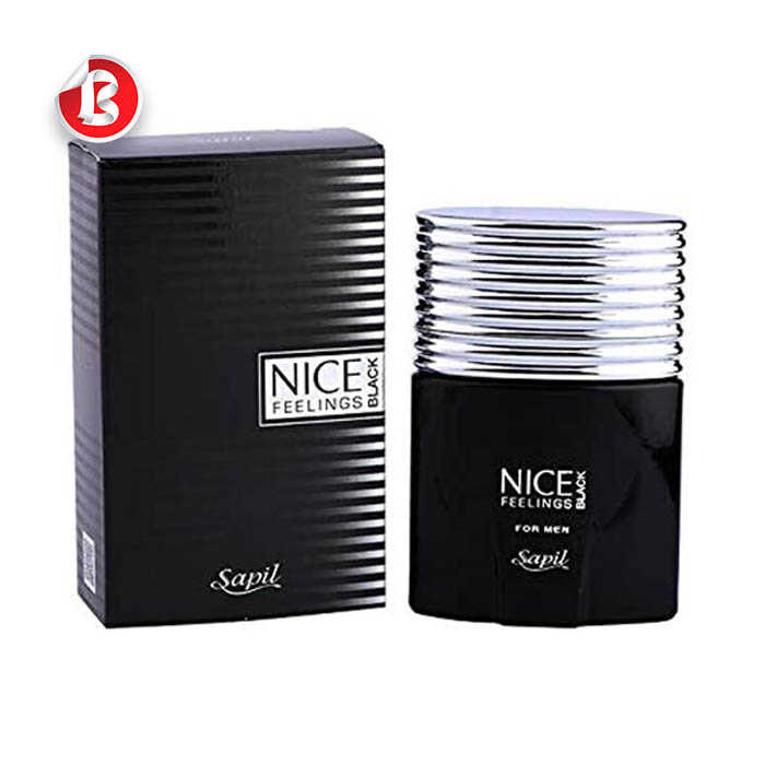 عکس اصلی عطر و ادکلن مردانه سپیل نایس فیلینگز بلک مردانه اصل Sapil Nice Feelings Black EDT